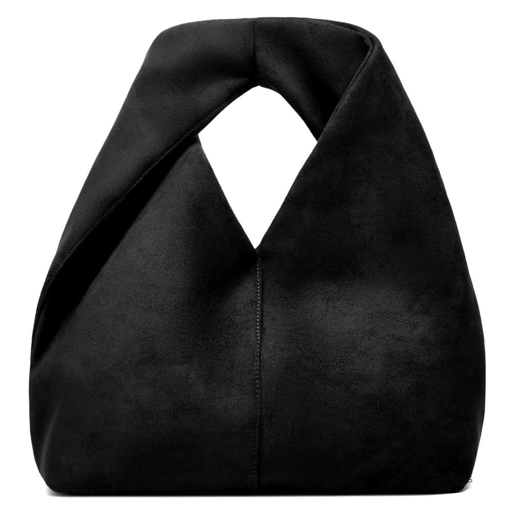 Slouchy Suede Hobo Crossbody Bag Tote Shoulder Purse Travel Work College